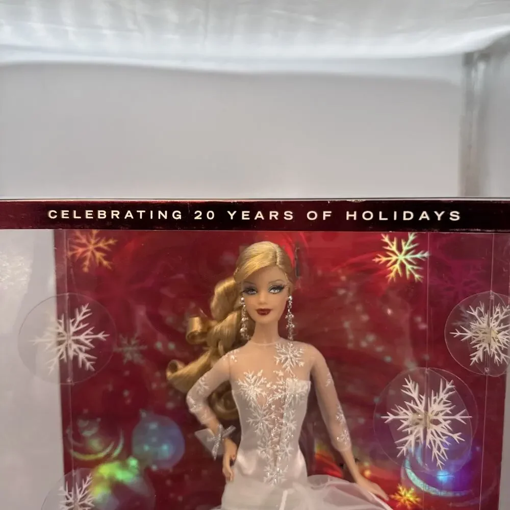 2008 Holiday Barbie Doll 20 Year Celebration Mattel L9643